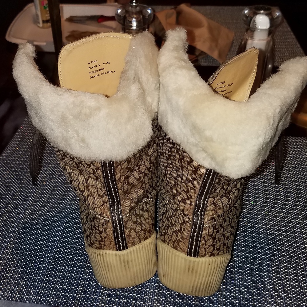 Coach winter boots - Picture 2 of 3